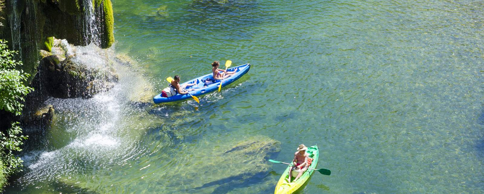 Canoe en Aveyron